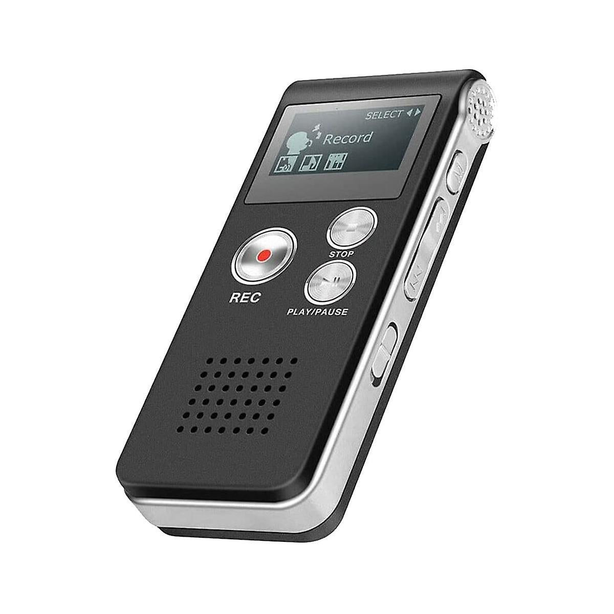 SlowMoose Digital EVP Voice Recorder 8GB Black
