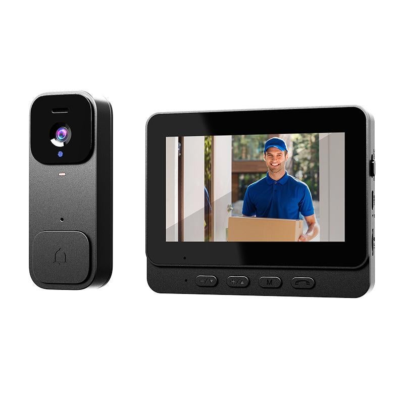 SlowMoose Wireless Video Doorbell Intercom Camera Kit