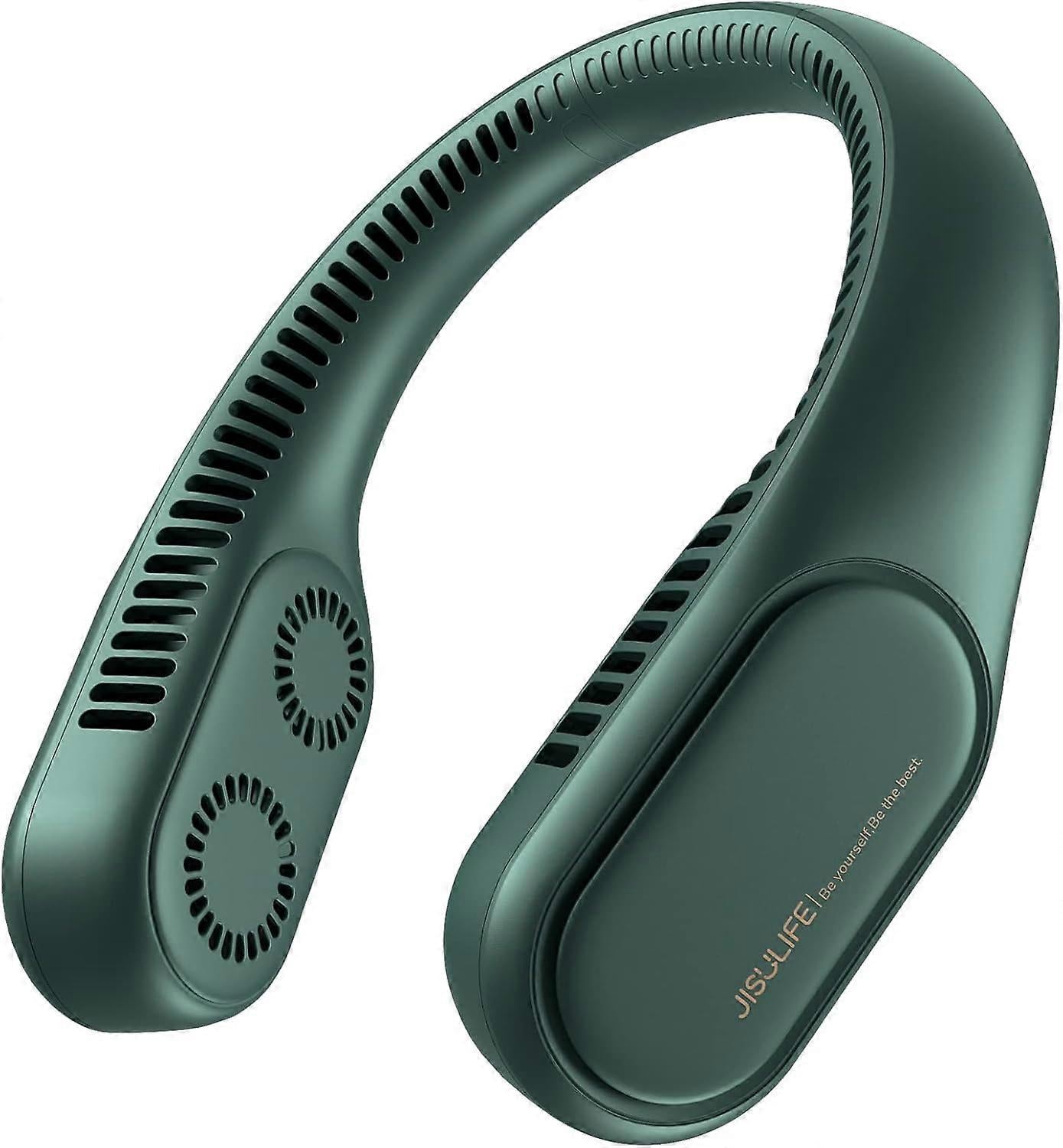 SlowMoose 4000mAh Bladeless Neck Fan Green