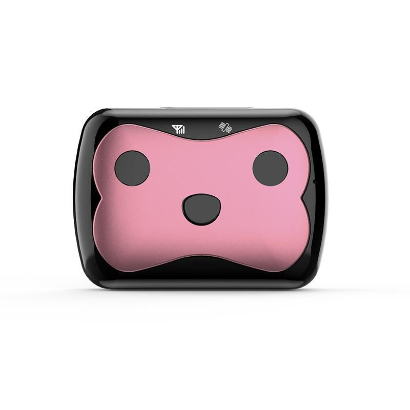 SlowMoose Smart Pet Collar Location Tracker Pink