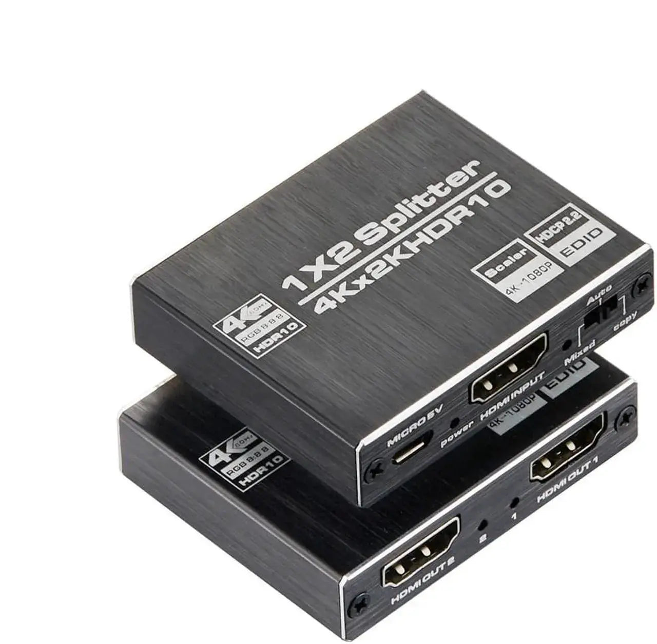 4x1 HDMI 2.0 Switch with ARC and Audio Extractor, 4K 60Hz HDR10, HDCP 2.2, SPDIF, IR Remote