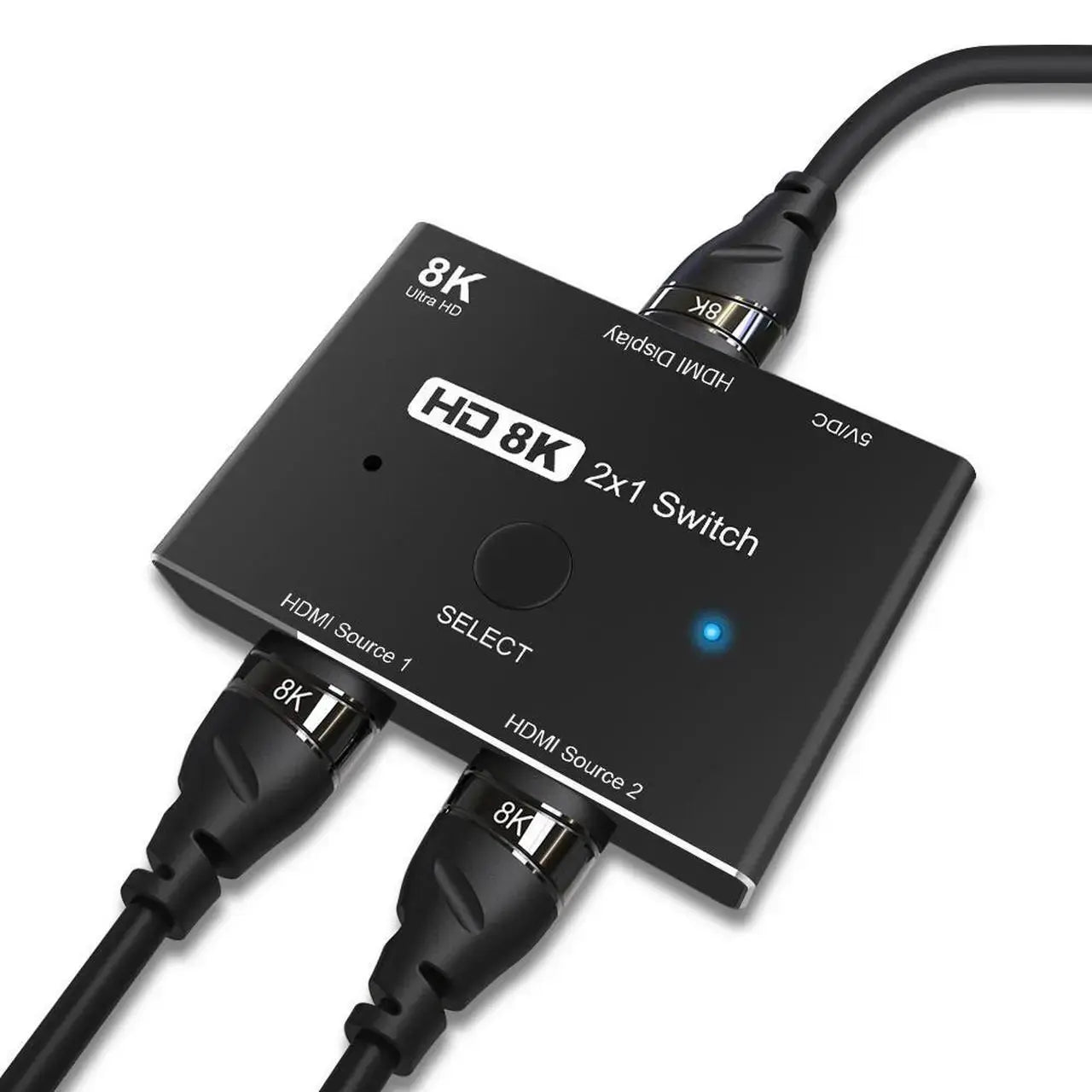 3.5mm Audio Y Splitter Male to 2 Female, AUX Cable for Phone and Speaker with Mic and Headphone Extension