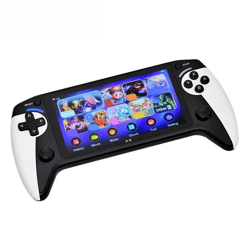 X9 5.5" Handheld Game Player, Portable Classic Retro Console, 8GB, for Kids & Adults