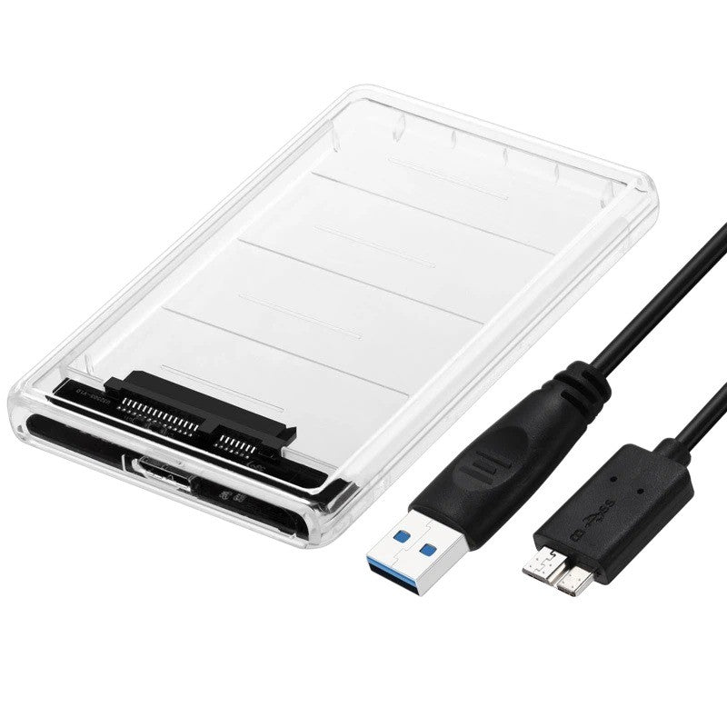 Type-C to SATA Hard Drive Enclosure 2.5", External HDD Case for Laptop
