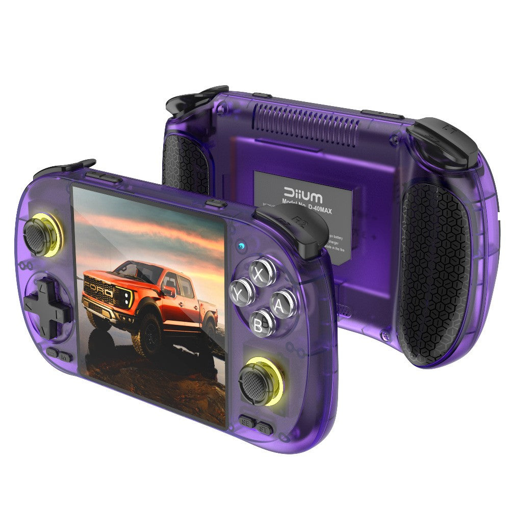 D40 Max Android Handheld Game Console 4" Touch Screen, Retro Video Player, 5000mAh, for Kids & Adults