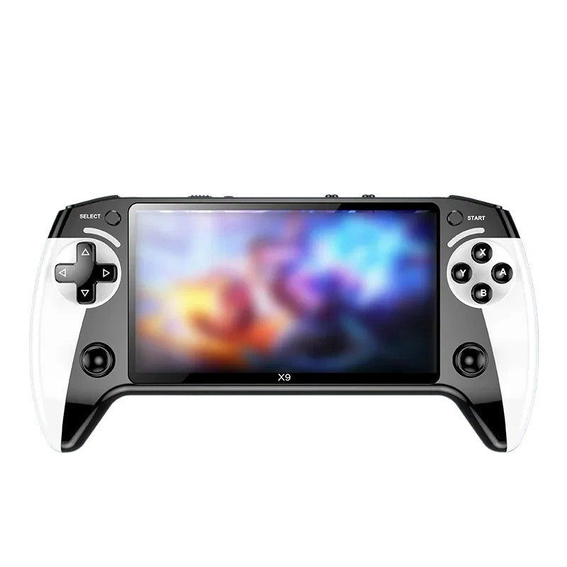 X9 Retro Handheld Game Console 5.5" HD Screen, Portable Video Player for Kids & Adults