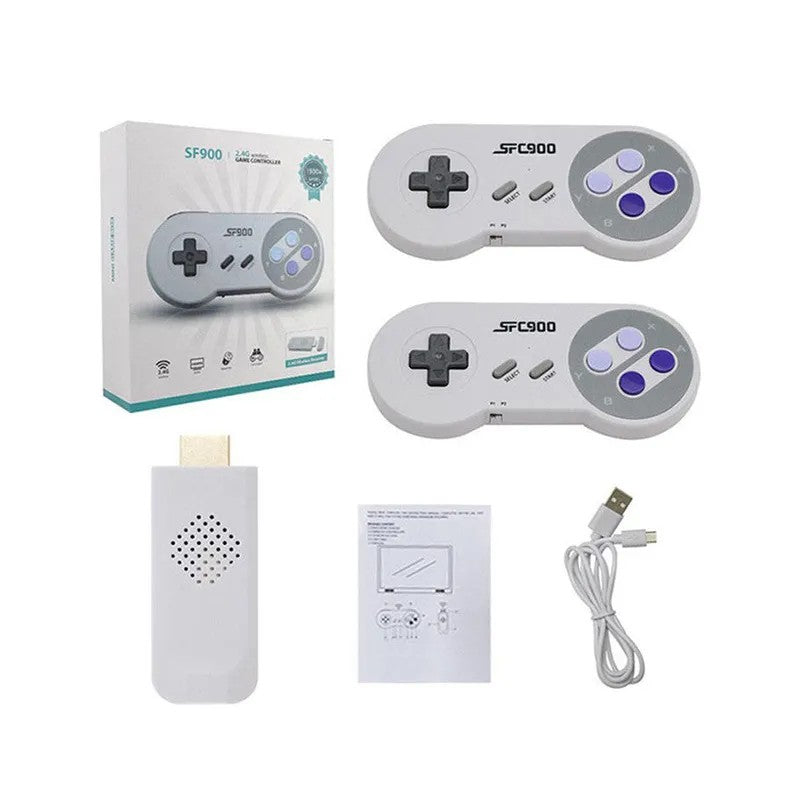 Sf900 Retro TV HD Video Game Console, Wireless Controller, Handheld, for Home & Travel 926GAMES