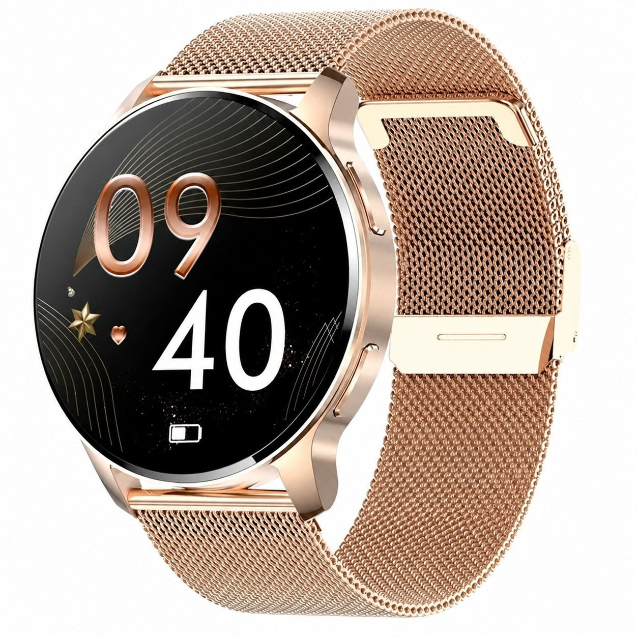 Women's Smartwatch with Bluetooth Calling, Heart Rate Monitor, Sleep Tracking, Waterproof, AI Assistant