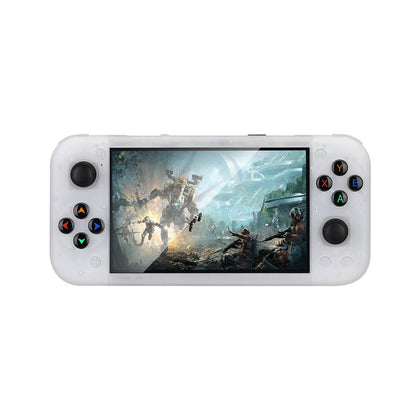 Retro Game Console RG50XX, 64GB, Linux, Portable Handheld, 5-Inch IPS, 15000 Games, White