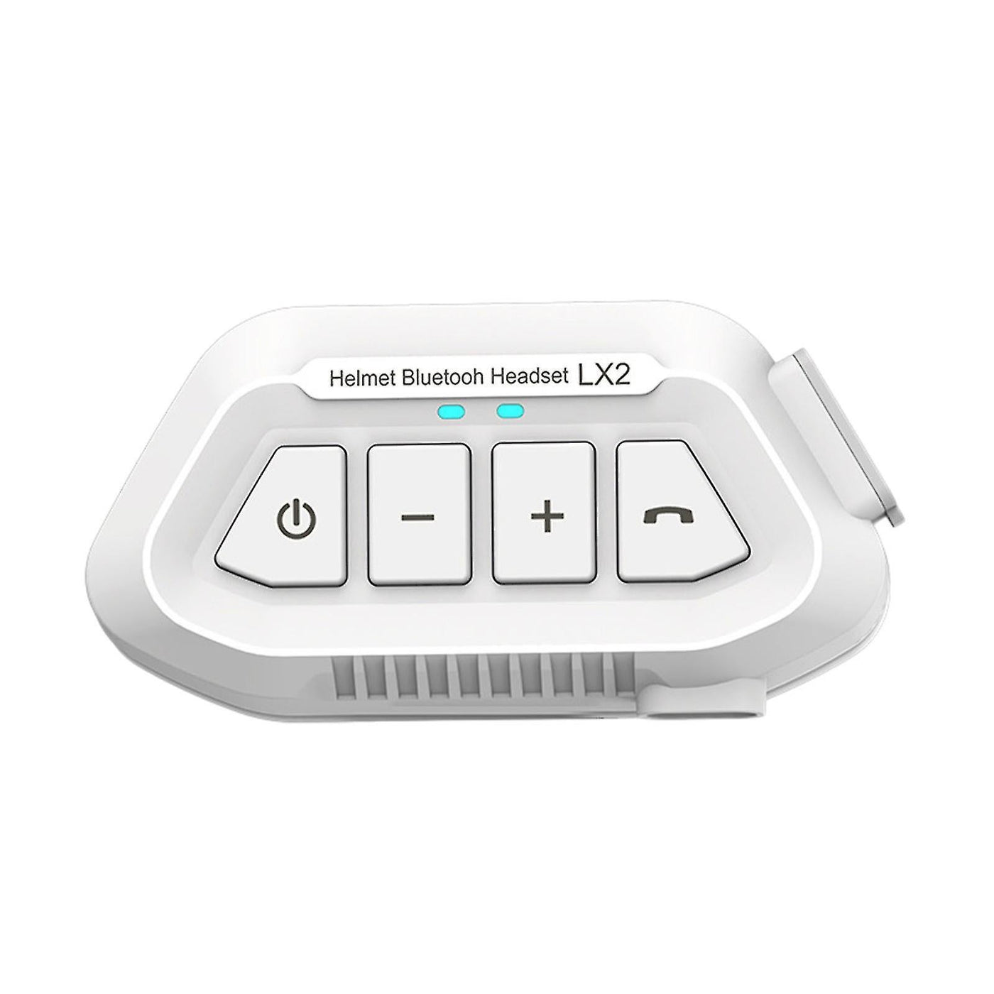 SlowMoose Bluetooth 5.0 Motorcycle Helmet Headset White
