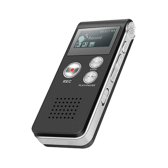 SlowMoose Digital EVP Voice Recorder 8GB Black