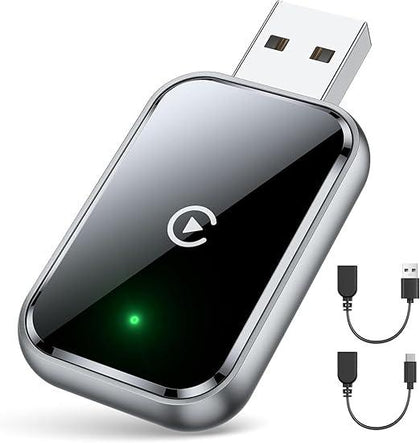 SlowMoose Wireless CarPlay Adapter For iPhone With USB-C Extension Cable