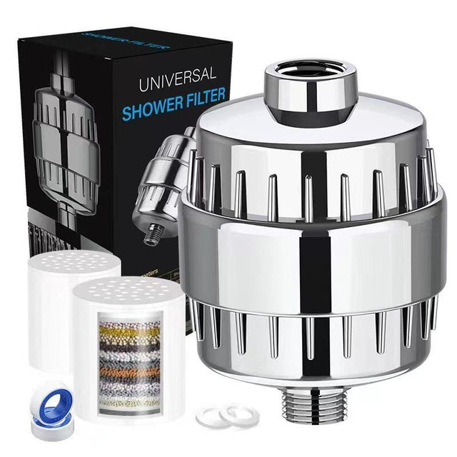 SlowMoose 20-Stage Showerhead Filter With 2 Cartridges