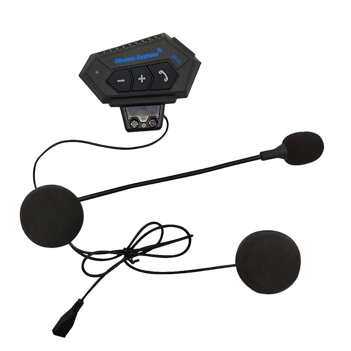 SlowMoose BT12 Motorcycle Helmet Bluetooth Headset