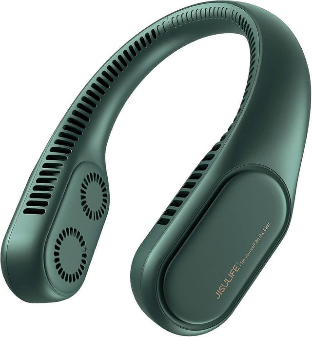 SlowMoose 4000mAh Bladeless Neck Fan Green