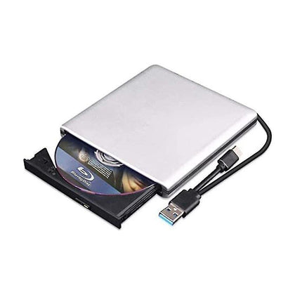 SlowMoose External Blu-ray DVD Drive With USB And Type-C