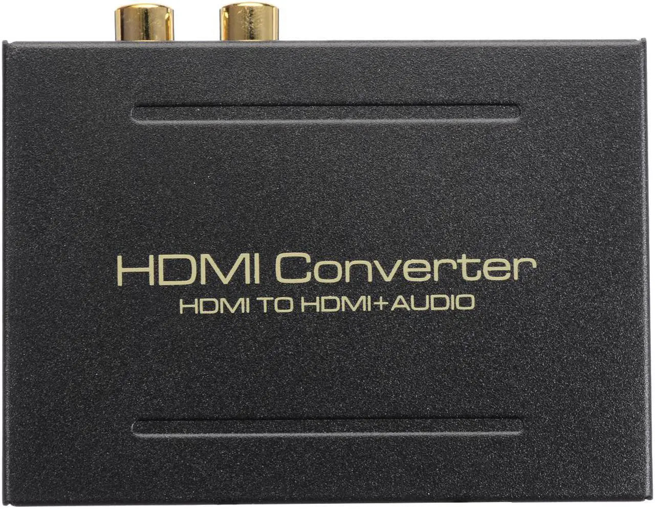 4K HDMI Audio Extractor Splitter, HDMI to Optical SPDIF and RCA Stereo Converter Adapter