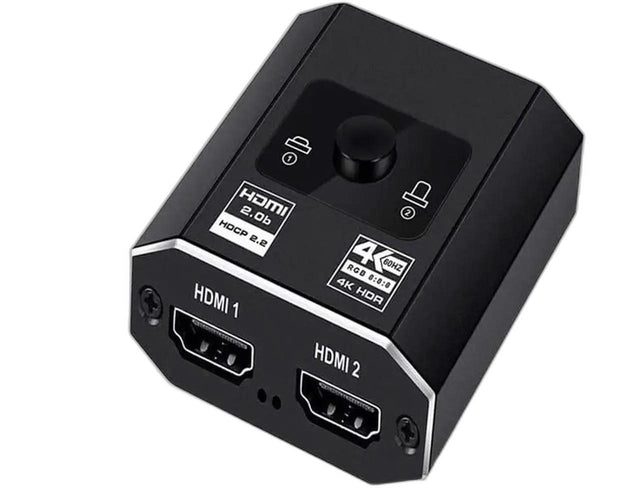 8K HDMI 2.1 Bi-Directional Switch, 48Gbps 2x1/1x2 Splitter, 8K@60Hz 4K@120Hz