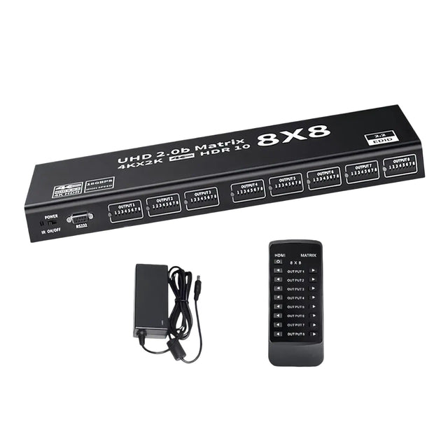HDMI 9x1 Multiviewer Seamless Switch, 9 In 1 Out, 4K@30Hz, 10 Viewing Modes for Security Cameras & Consoles