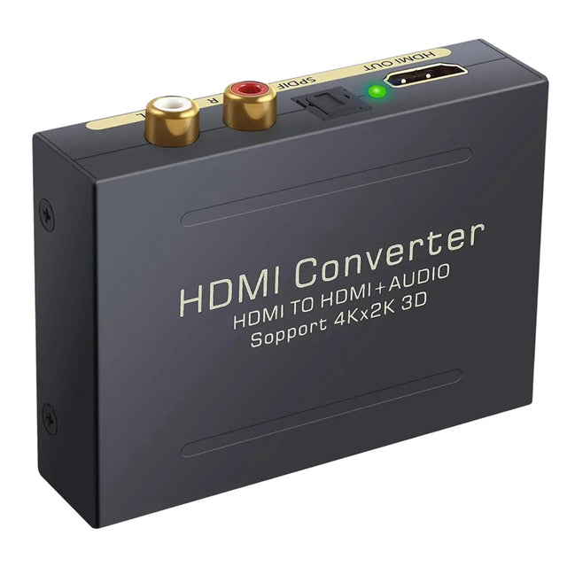 1080P HDMI Audio Extractor Splitter with Optical TOSLINK SPDIF and RCA Stereo Output