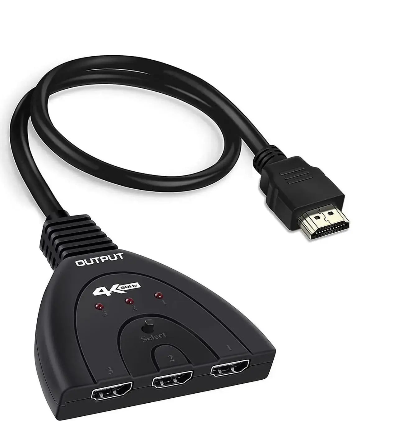 USB 3.0 Sharing Switch, Bi-Directional 2-in-1 Out / 1-in-2 Out for Multiple Computers and Peripherals, LED Indicators