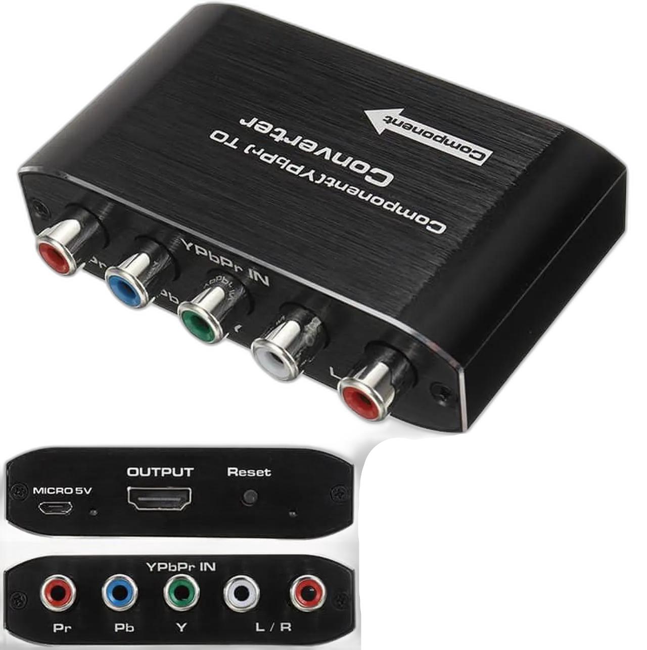 1x4 HDMI Splitter with AC Adapter, 4K 30Hz 3D Full HD Video Distributor