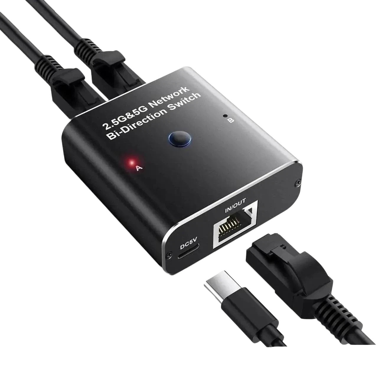 4x1 HDMI 2.0 Switch and Extractor, 4K@60Hz, HDMI/Optical/3.5mm/Coaxial Output, ARC, HDCP 2.2, HDR10, EDID
