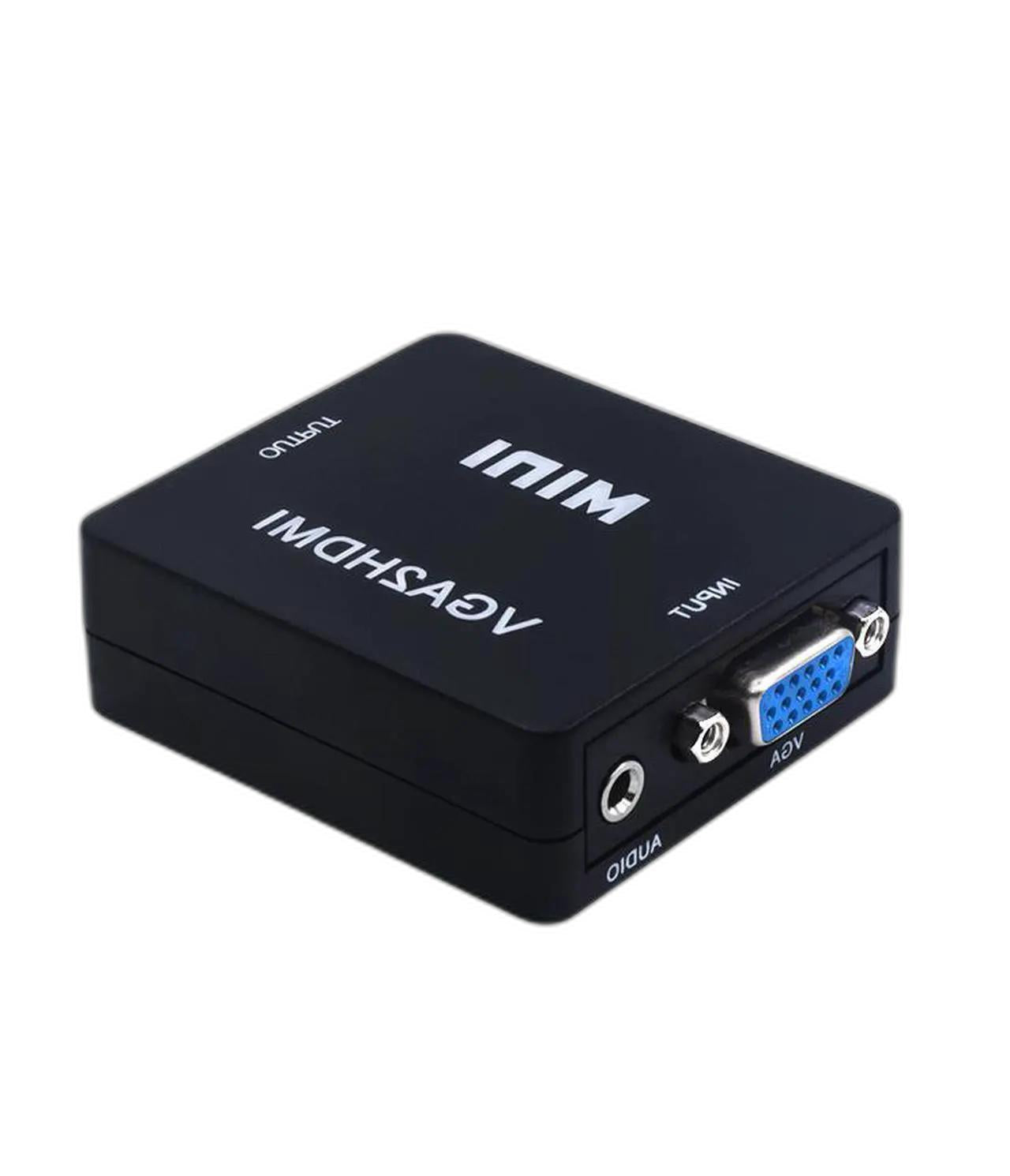 Mini RCA Composite AV to HDMI Converter 1080P CVBS Video Adapter with USB Power