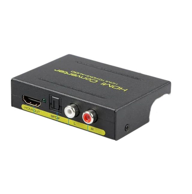 1080P HDMI Audio Extractor with Optical TOSLINK SPDIF and RCA Stereo Output