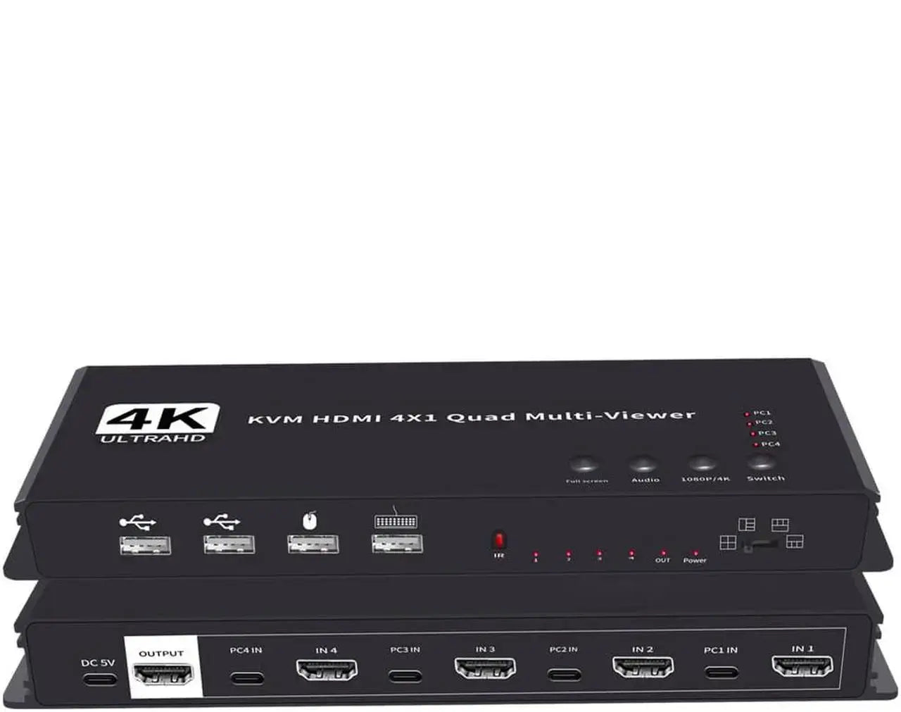 RCA to HDMI Composite AV Converter Adapter Cable with USB Power, 1080p Video Adapter