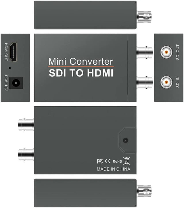 1x16 Powered HDMI Splitter with Mirror/Duplicate Display, Supports 4K/2K 1080P 3D