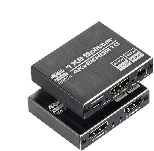 4x1 HDMI 2.0 Switch with ARC and Audio Extractor, 4K 60Hz HDR10, HDCP 2.2, SPDIF, IR Remote