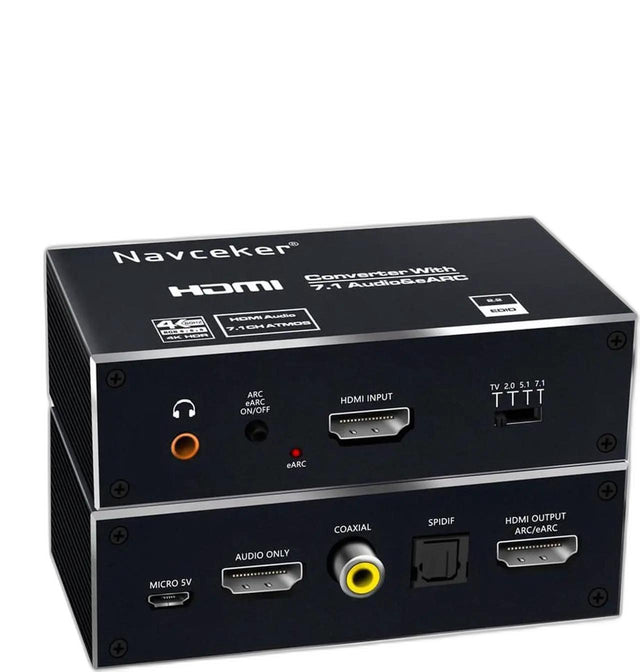 4K HDMI Splitter Adapter 1 Input to 2 Output HDMI Female Coupler