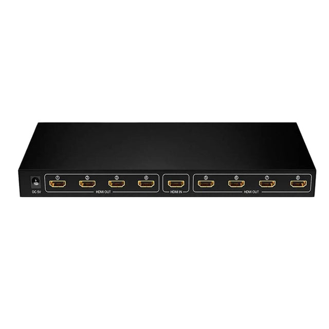 HDMI 1x8 Splitter, 1 Input 8 Output, Full HD 1080P 3D
