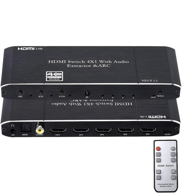 HDMI 2.1 Switch 2 in 1 Out, 8K@60Hz 4K@120Hz 48Gbps HDMI Selector