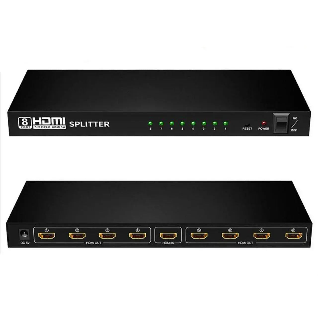HDMI 2.1 Switch 2-In-1-Out / 1-In-2-Out, 48Gbps, 8K@60Hz, 4K@120Hz, Dynamic HDR, Dolby Atmos