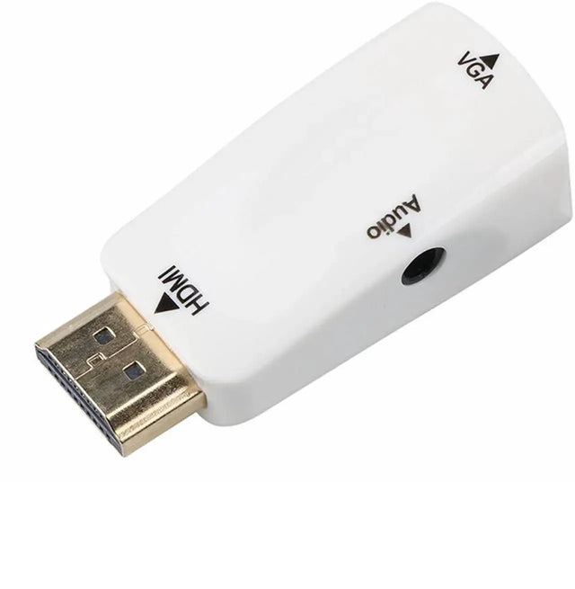 1080P HDMI to VGA Video Adapter Converter with Gold-Plated Connectors
