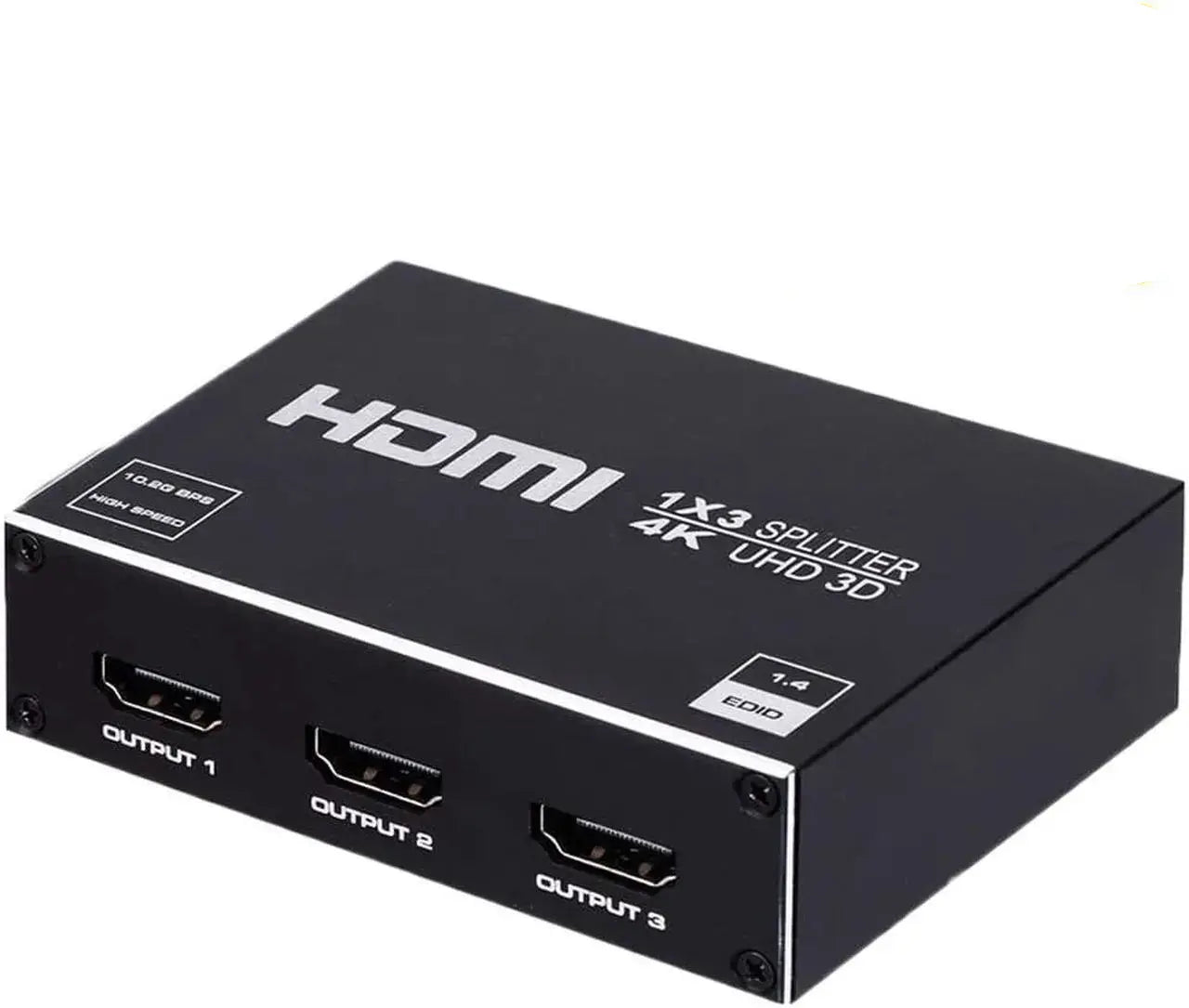 8K 60Hz HDMI Splitter with Audio Extractor, TOSLINK SPDIF & 3.5mm Jack, EDID, Dolby Vision, HDR10, RGB 4:4:4
