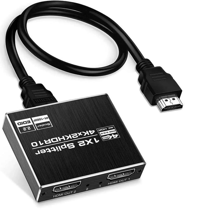 OZQ7 4x1 HDMI 2.0b Switch with Audio Extractor, 4K@60Hz, HDCP 2.2, SPDIF/Coaxial/3.5mm Out, IR Remote