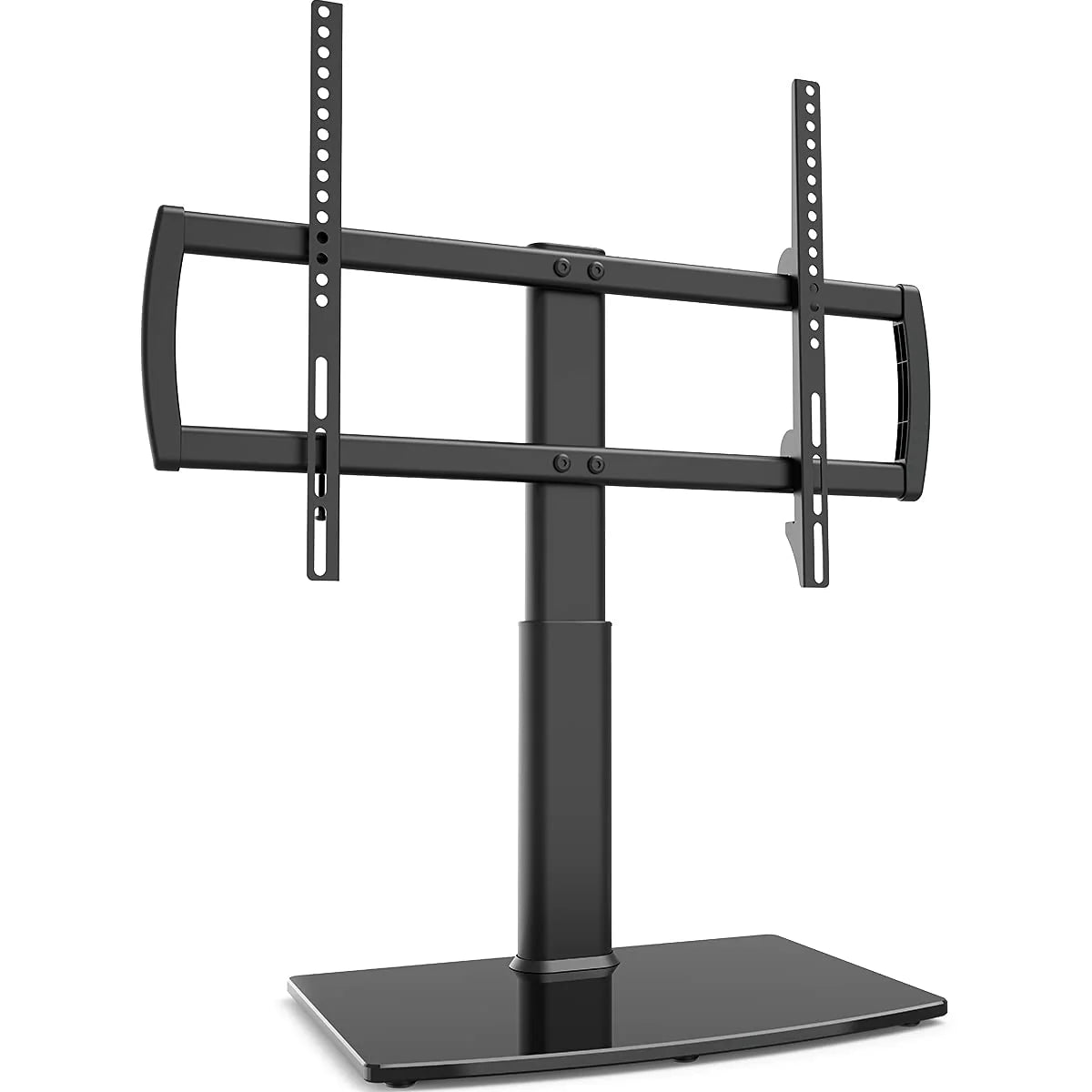 Universal TV Wall Mount & Ceiling Mount, Heavy Duty Steel, Fits 32"-70" TVs, Black, with Tabletop Stand