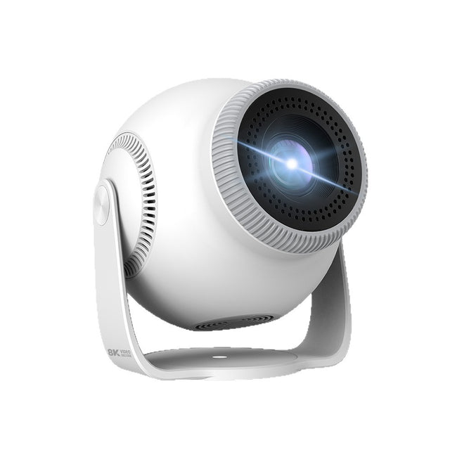 Velec TP360 1080p FHD Android 14 Mini Portable Projector White