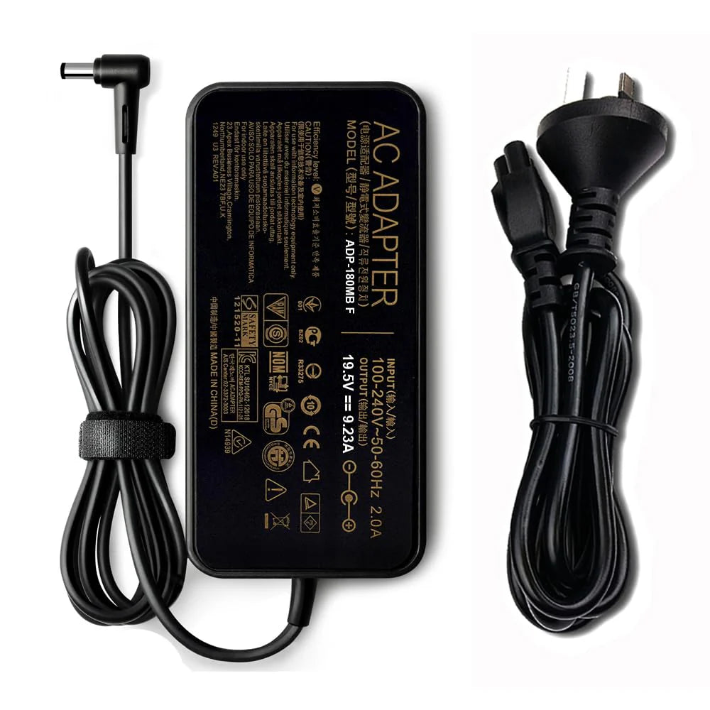 180W Laptop Charger Power Adapter 19.5V 9.23A Universal AC/DC Power Supply with Over-Voltage Protection for Laptop