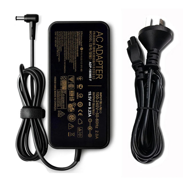 180W Laptop Charger Power Adapter 19.5V 9.23A Universal AC/DC Power Supply with Over-Voltage Protection for Laptop