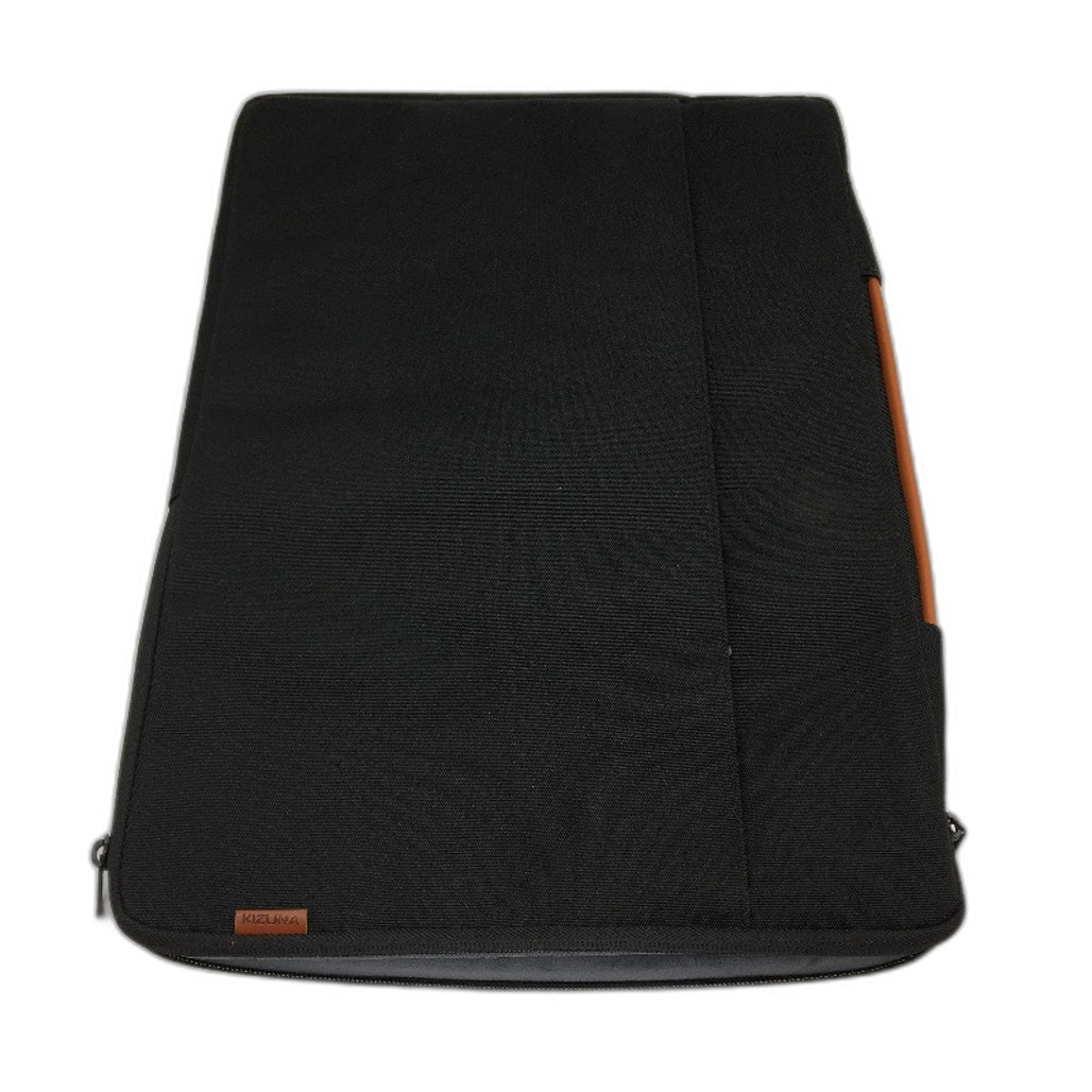17 Inch Laptop Sleeve Soft Case, Carrying Bag with Accessory Pouch for Notebook, Black