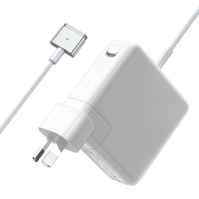 85W T-Tip White Replacement Power Adapter for MacBook Pro - Magnetic Tip Charger