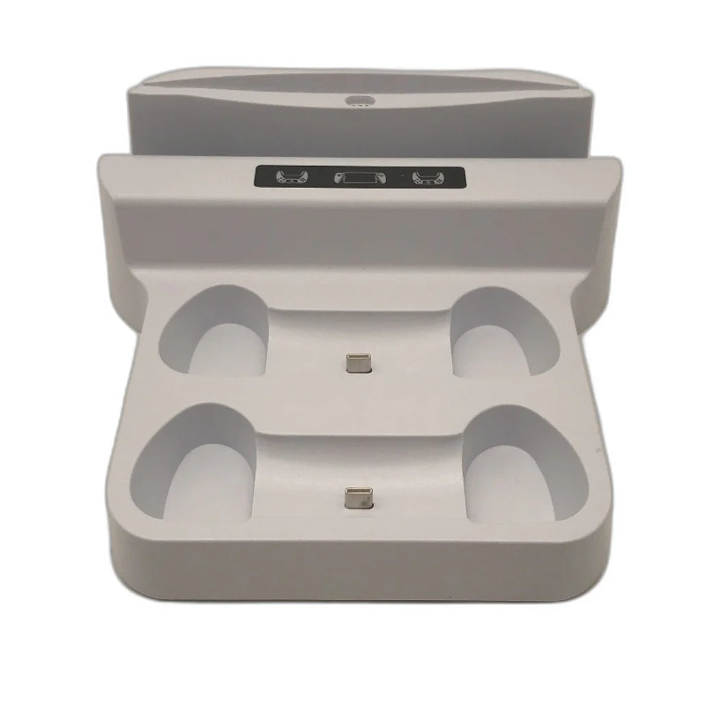 3-in-1 PS Charging Stand for Handheld Console and Controller - White
