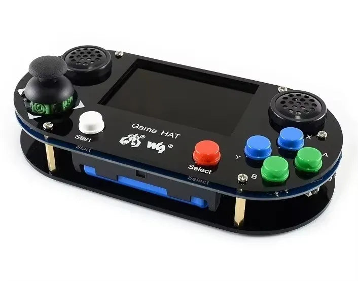 Raspberry Pi Portable Game Console Hat with 3.5 Inch IPS Screen Display for Retro Gaming