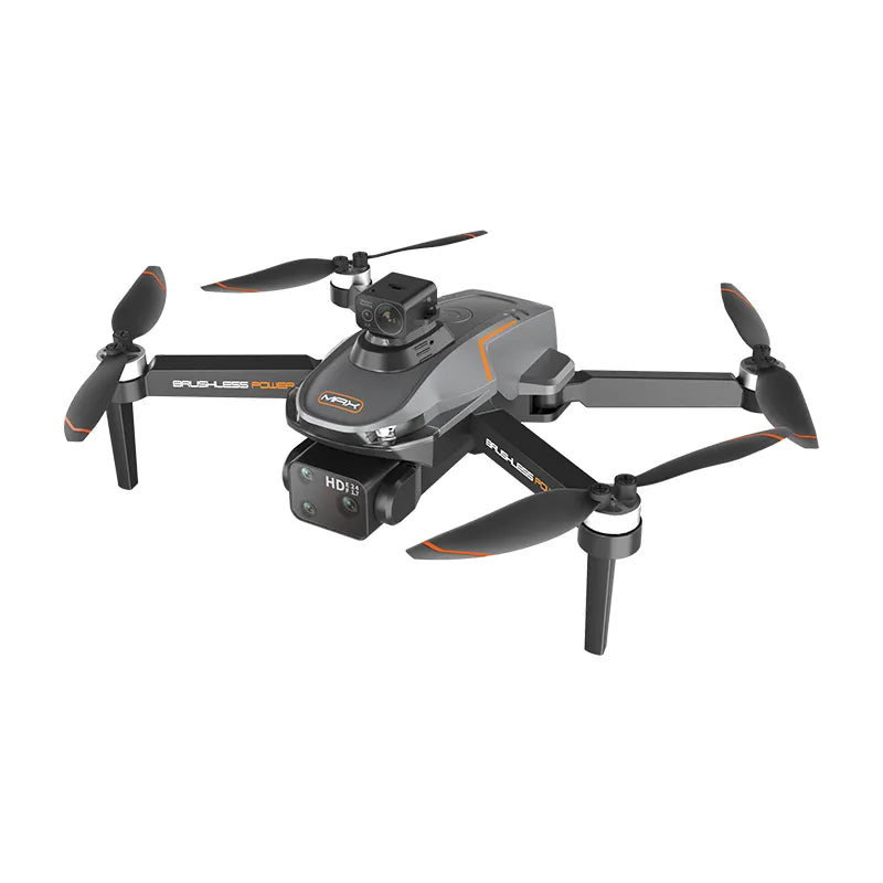 Brushless GPS Drone with Optical Flow and Obstacle Avoidance for Outdoor Flying