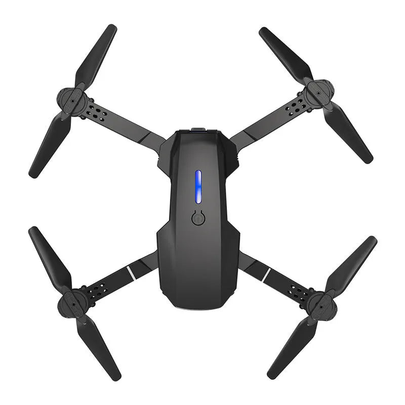 E88 RC Quadcopter with Dual Camera, Aerial Photography Drone, Fixed-Height Remote Control Aircraft for Adults and Kids, Easy to Fly