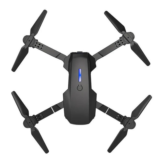 E88 RC Quadcopter with Dual Camera, Aerial Photography Drone, Fixed-Height Remote Control Aircraft for Adults and Kids, Easy to Fly
